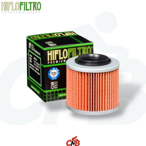 Filtro olio hiflo hf151 - hiflo, per