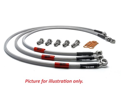 Linee freno intrecciate inox
